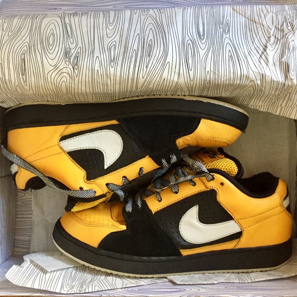 🔥🛹 Nike Sb Zoom Team Edition RARE ‘NY Taxi’ 🛹🔥 - Picture 10 of 11